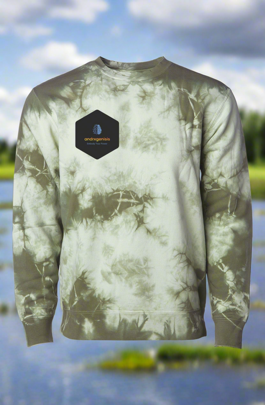 Andrxgenisis Green & Grounded Crew neck Sweatshirt